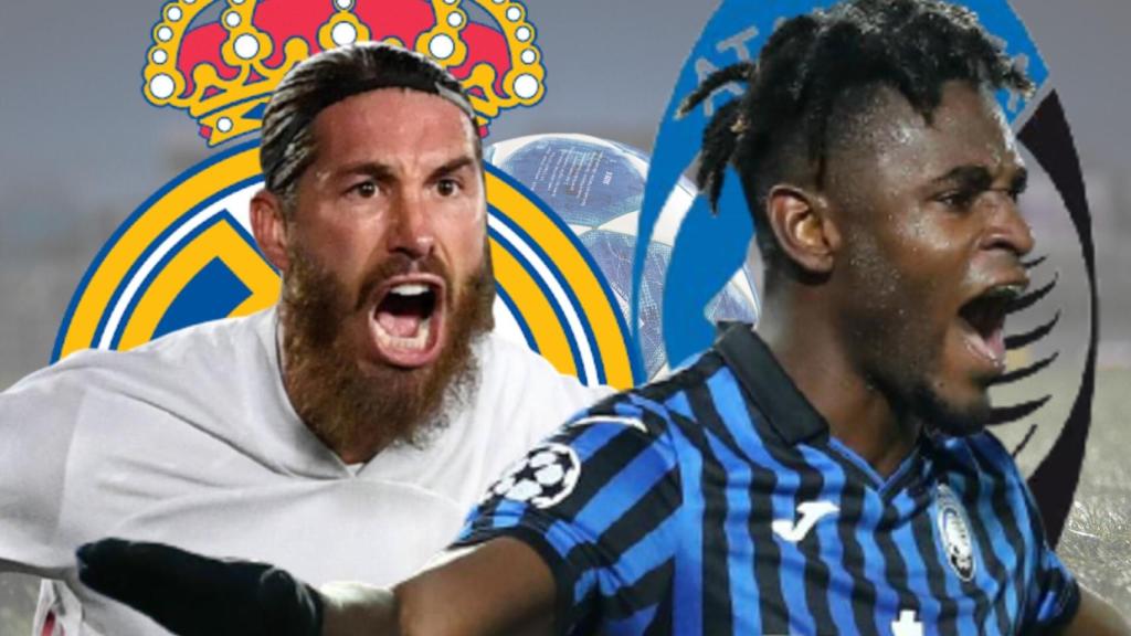 Sergio Ramos y Duván Zapata