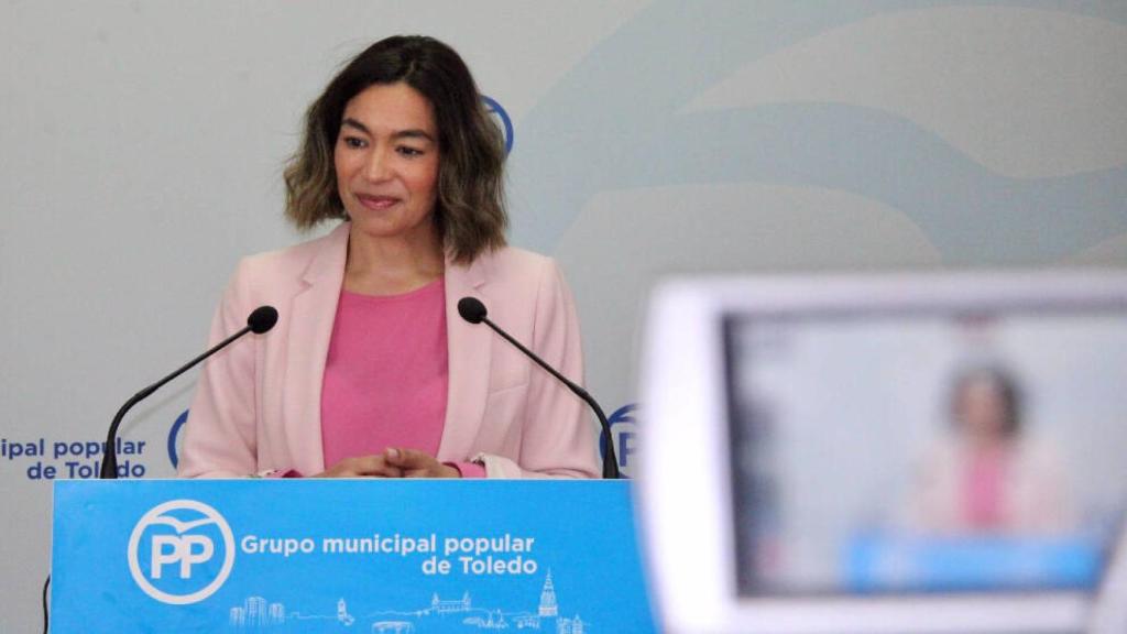 Claudia Alonso, portavoz del PP en el Ayuntamiento de Toledo