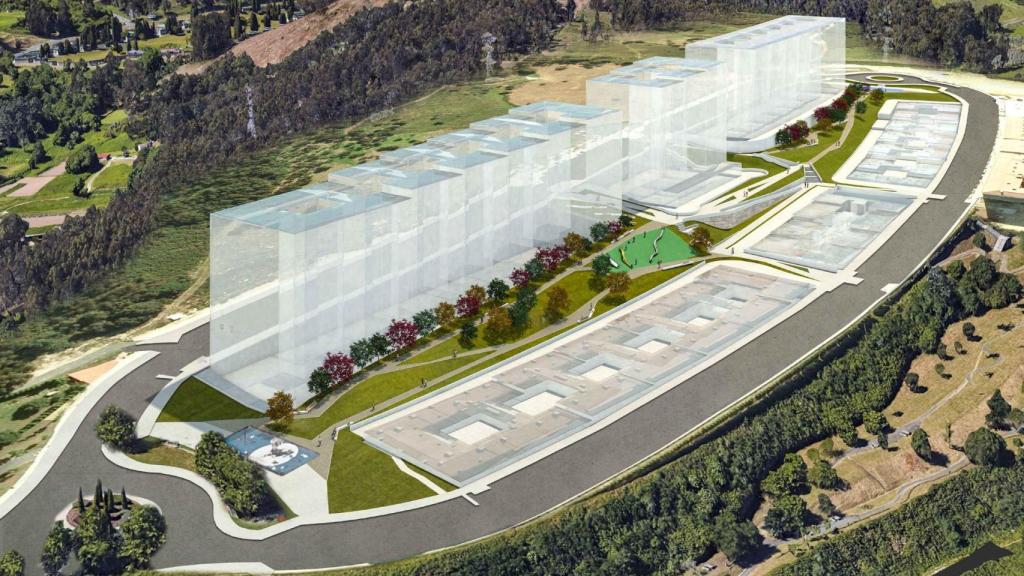 El corredor verde de Novo Mesoiro.