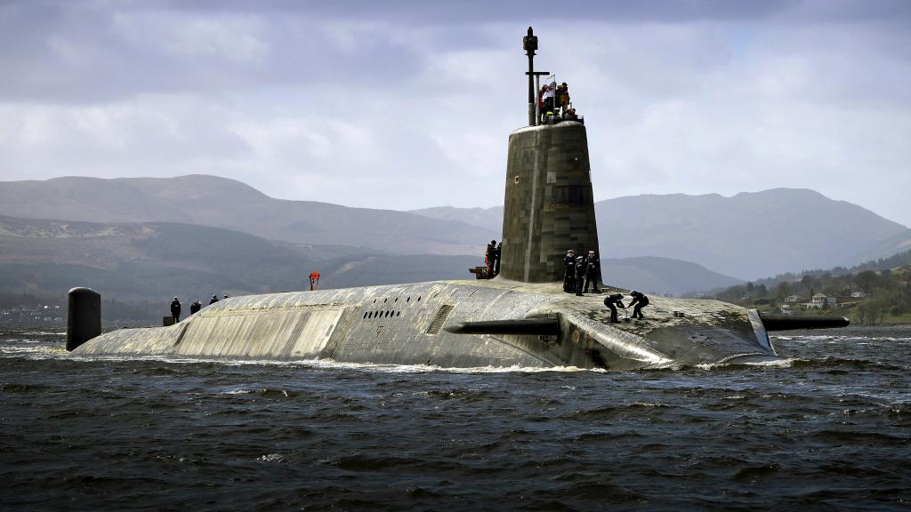 HMS Vigilant, perteneciente a la clase Vanguard