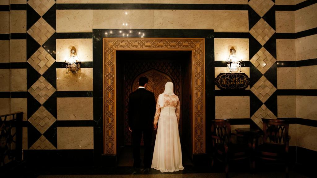 Imagen de archivo de una boda celebrada en El Cairo en agosto de 2015.