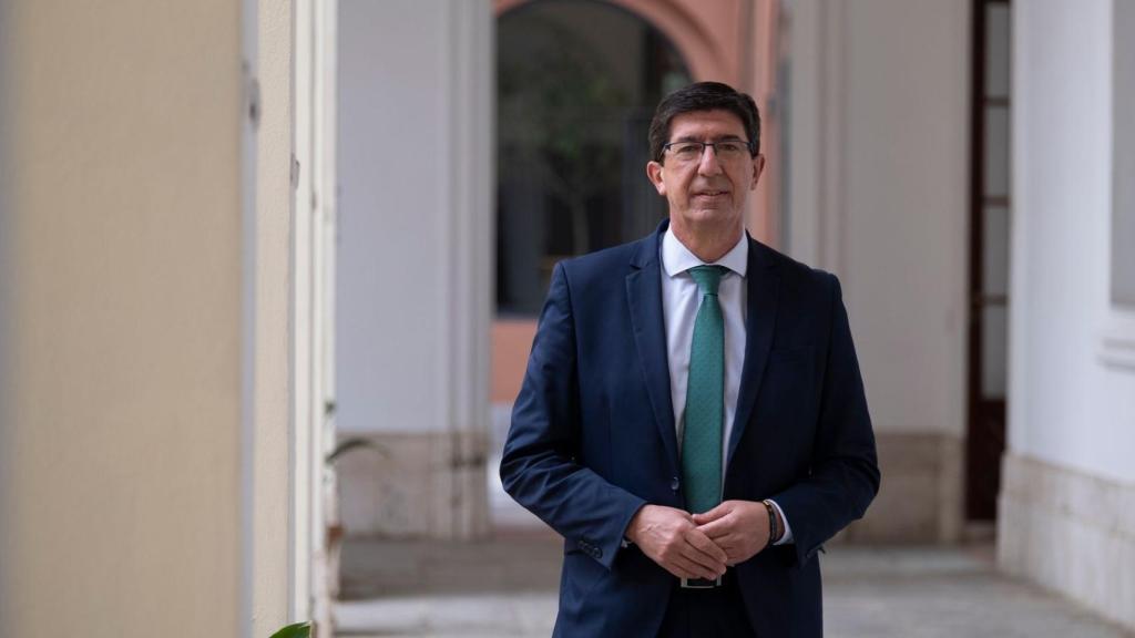 El líder de Cs en Andalucía, Juan Marín.