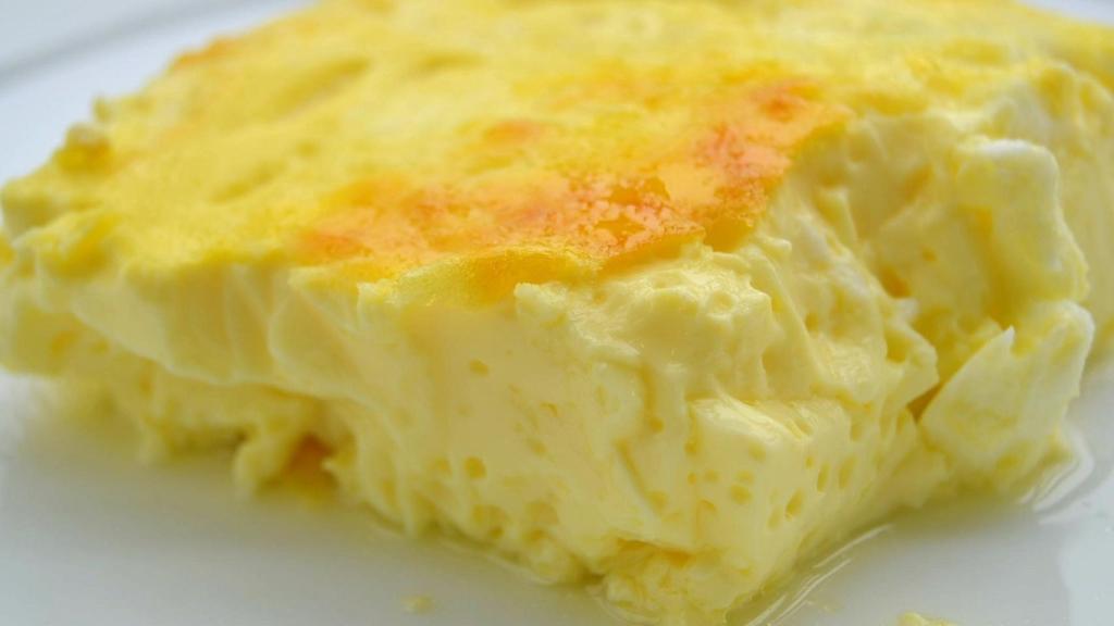 Una tortilla bien esponjosa.