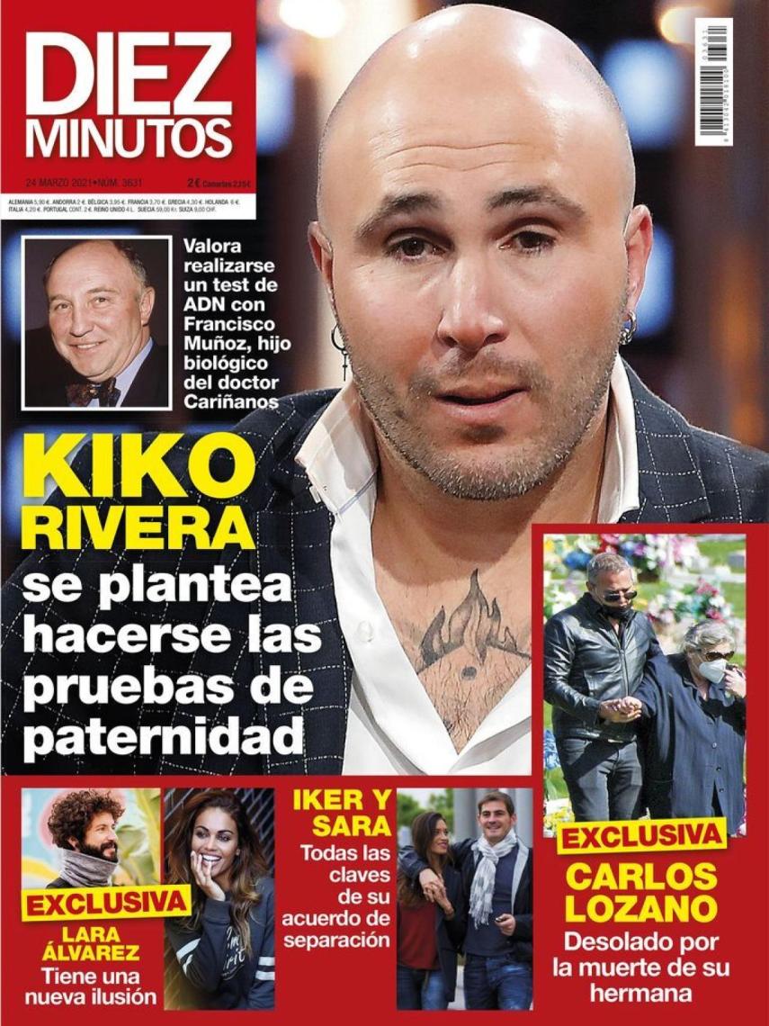 Portada de la revista 'Diez Minutos'.