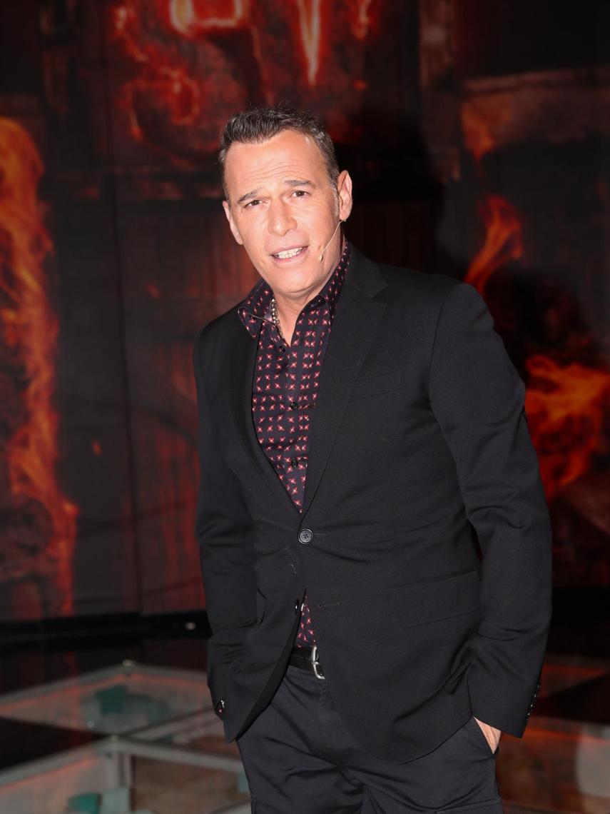 Carlos Lozano, durante 'La gala de Supervivientes', en marzo de 2020.