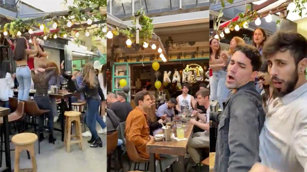 Las calles de Tel Aviv tras la vacunación masiva en Israel.