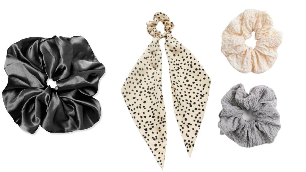 Esta temporada el 'scrunchie' gana todavía más importancia en los estilismos.
