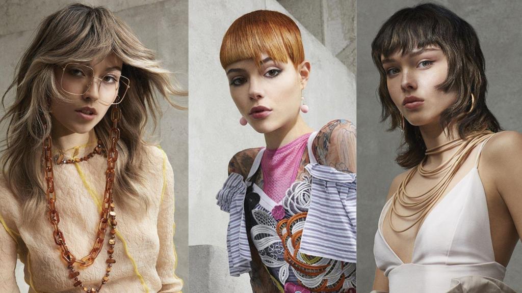 Así son los tres 'looks' de la temporada: brillantes y con mucha personalidad.