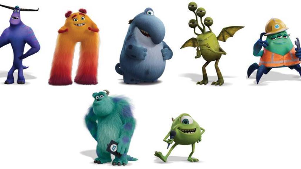 Personajes de 'Monstruos a la obra'.