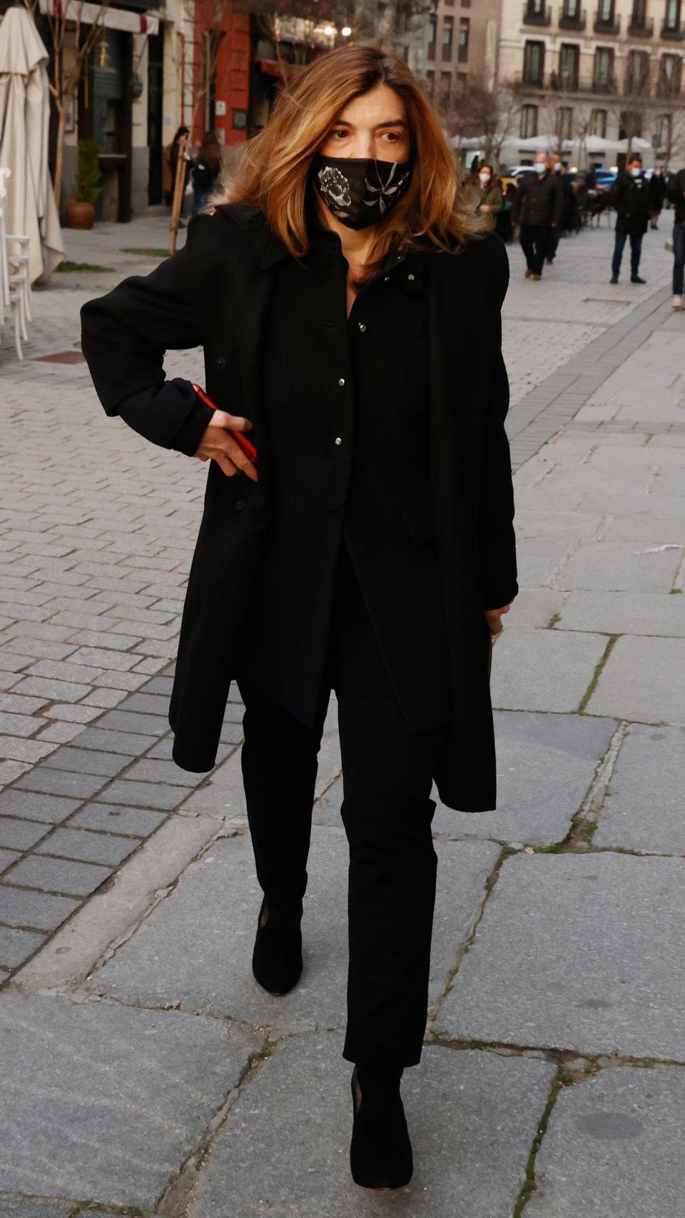 Xandra durante su última salida pública.