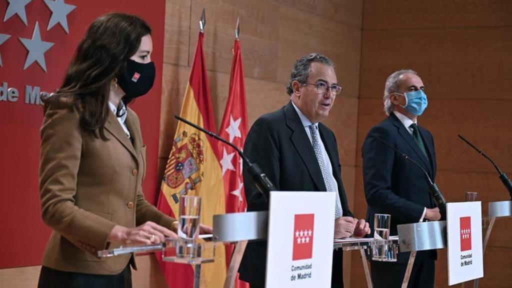 Eugenia Carballedo, Enrique Ossorio, Enrique Ruiz Escudero.