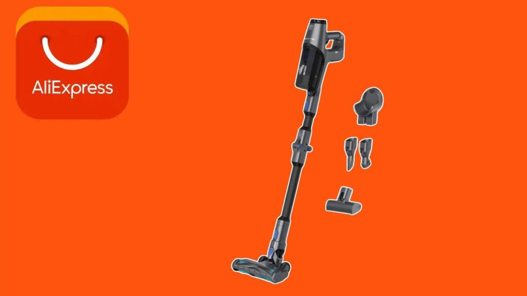 AliExpress ofrece un aspirador tipo Dyson por menos de 2 euros.