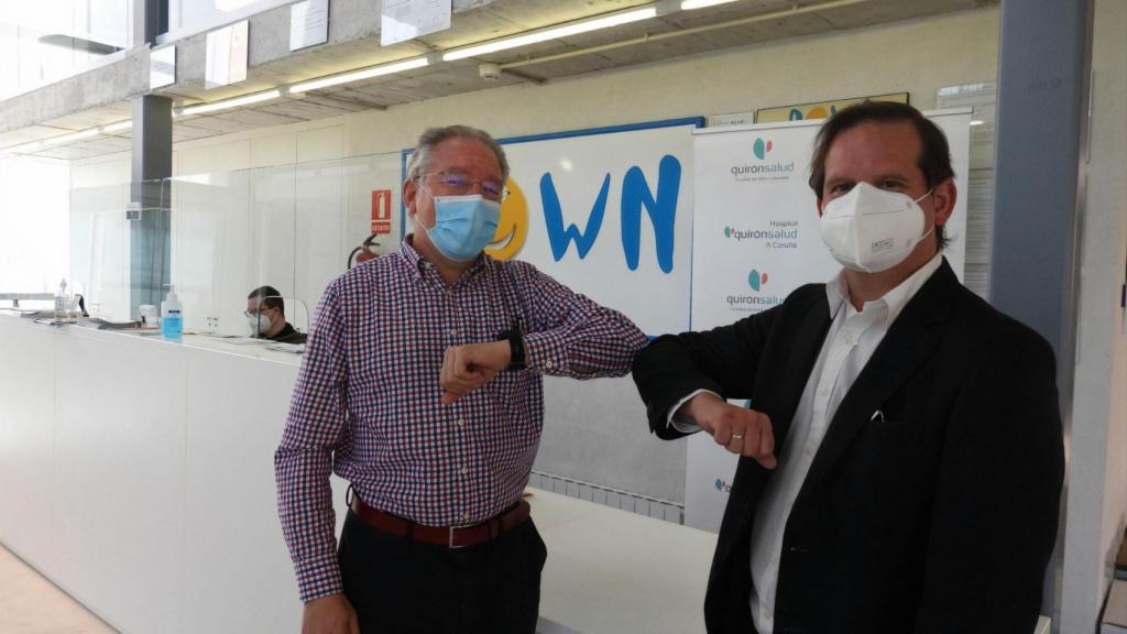 Acuerdo entre Down Coruña y Quirónsalud.