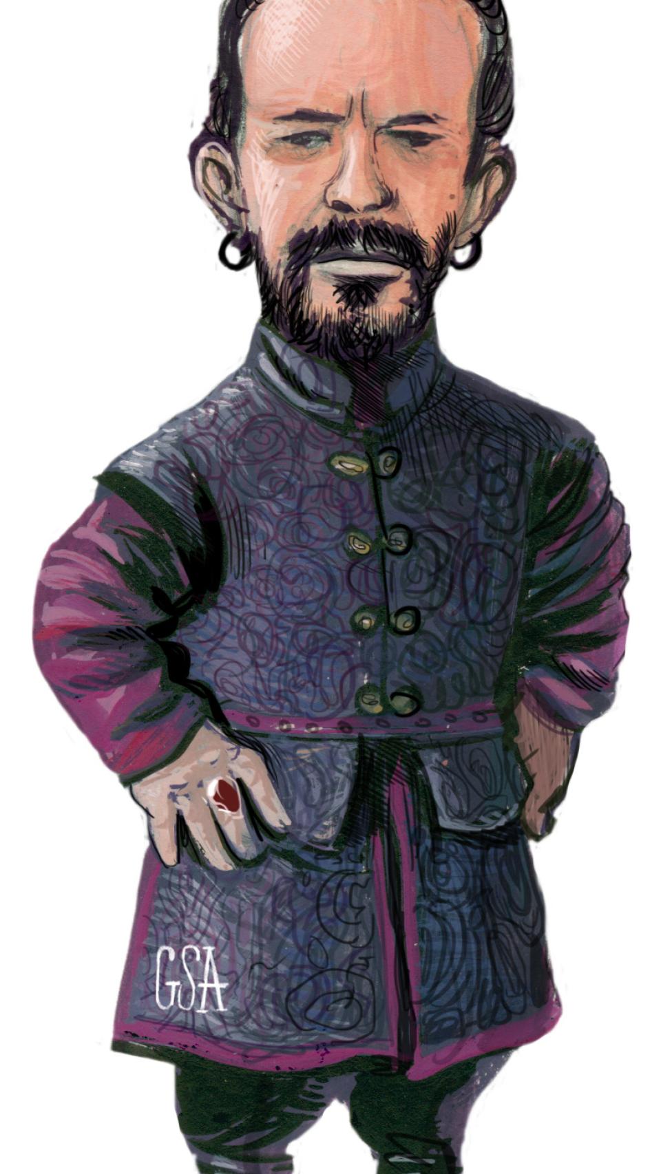 Pablo Iglesias como Tyrion Lannister.