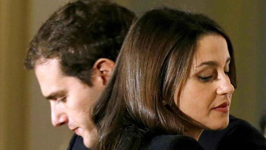 Inés Arrimadas y Albert Rivera, en una imagen de archivo.