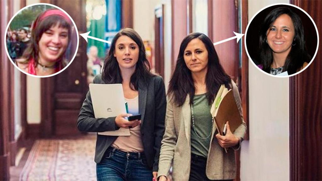 Irene Montero e Ione Belarra.