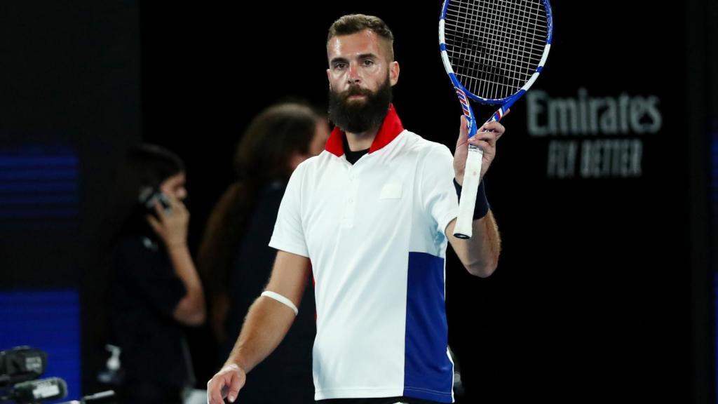 Benoit Paire durante la ATP Cup