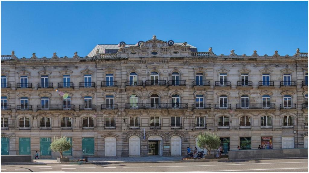 La sede de Afundación en Policarpo Sanz (Vigo).