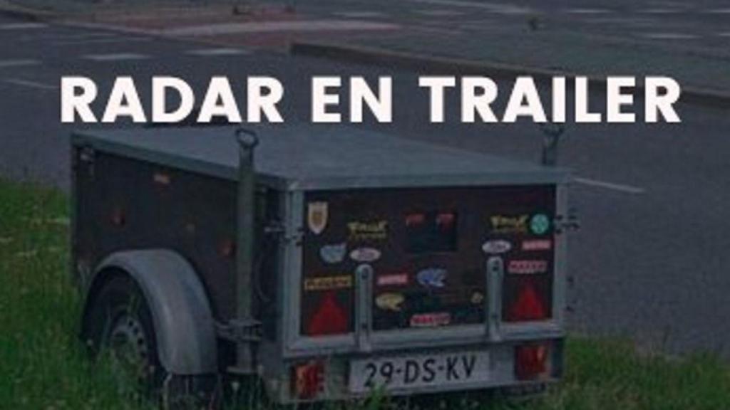 Radar en tráiler.