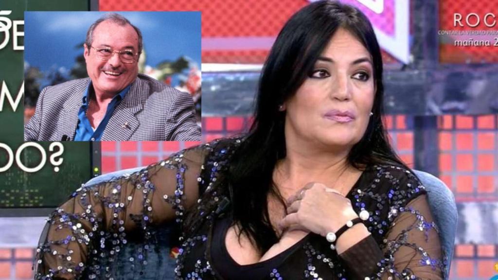 Lely Céspedes en montaje de JALEOS junto a Vicente Patuel.