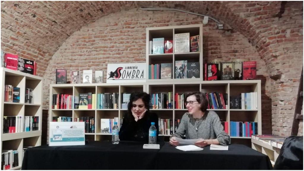 Louzao durante una presentación.