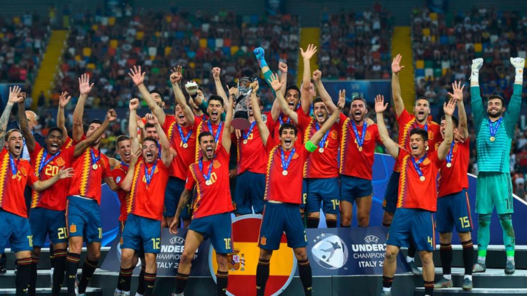 La selección sub21 levanta el título del Europeo sub21 de 2019