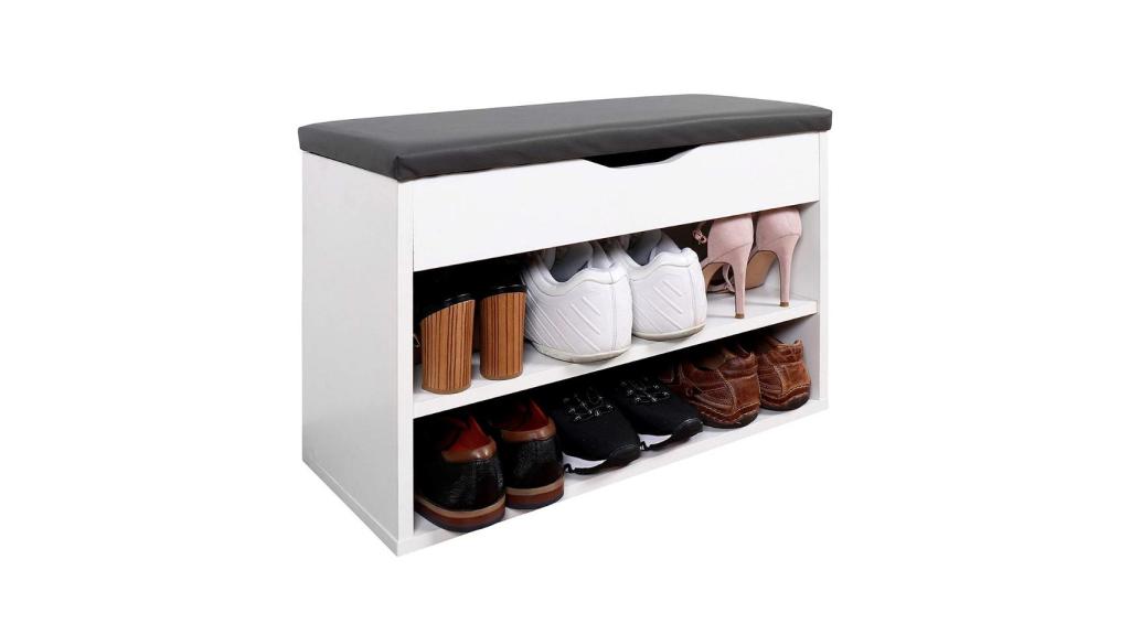 Zapatero con banqueta