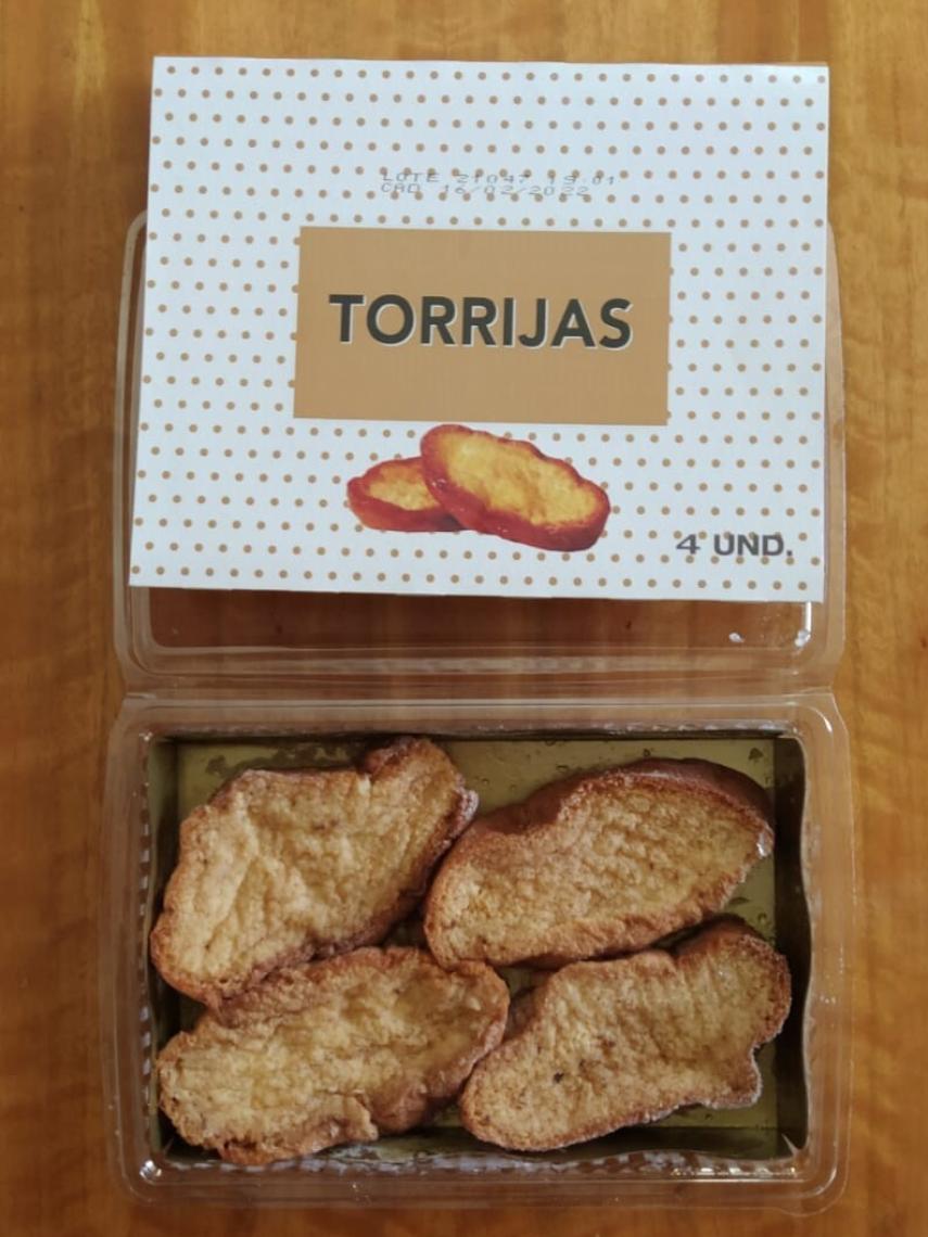 Cada torrija de Mercadona pesa, aproximadamente, 100 gramos.