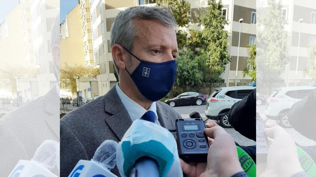 El vicepresidente de la Xunta, Alfonso Rueda.