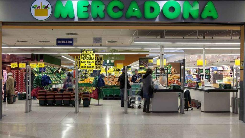 Un supermercado de Mercadona.