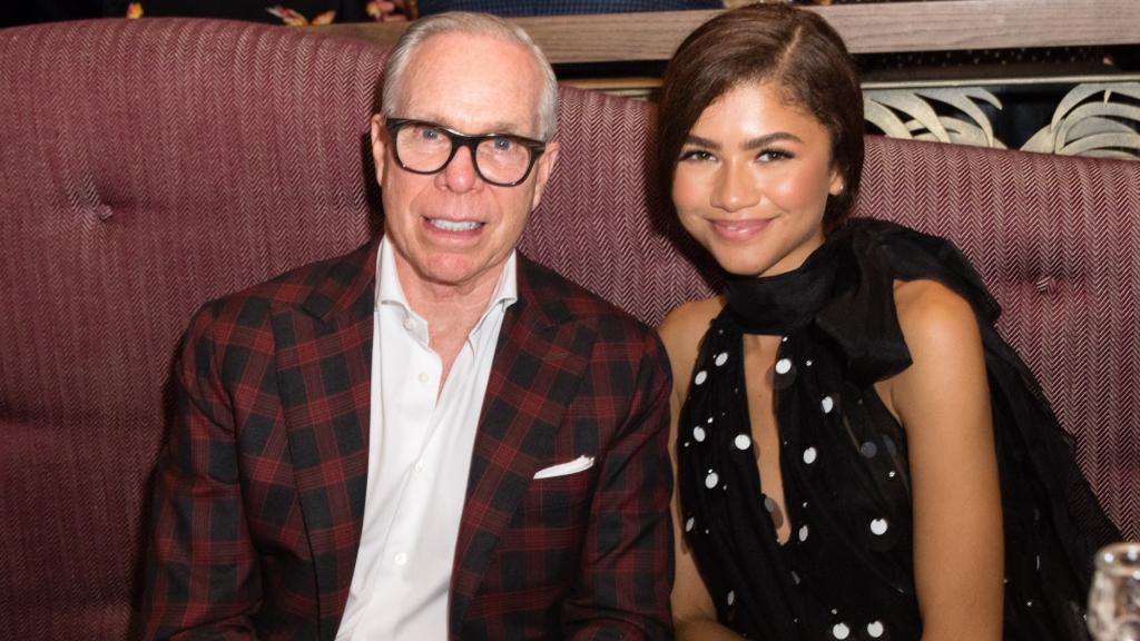 Tommy Hilfiger y Zendaya, en octubre de 2019.