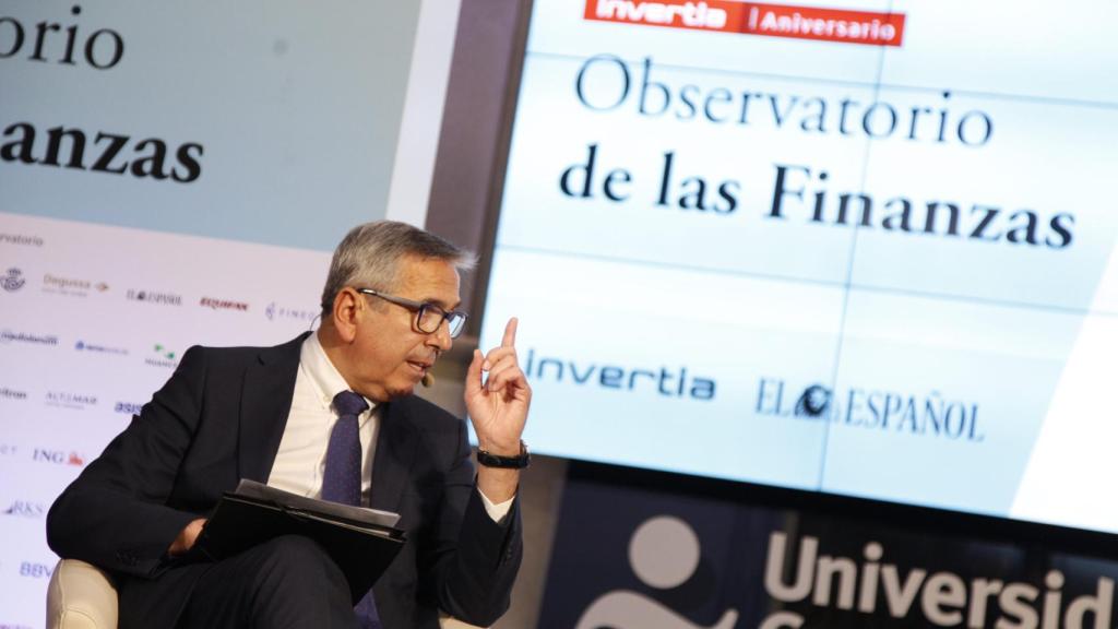 José Carlos García de Quevedo, presidente del ICO,  en el Observatorio de las Finanzas organizado por EL ESPAÑOL.