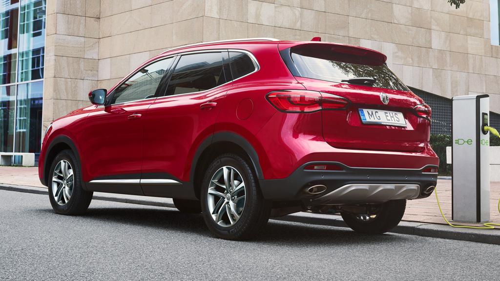El nuevo MG EHS, un SUV híbrido enchufable.