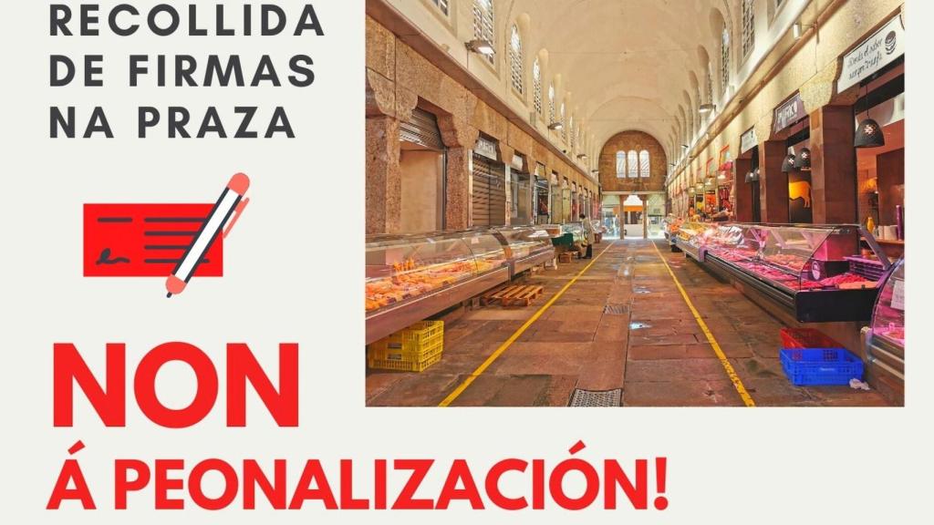 Imagen de la campaña del Mercado de Abastos.