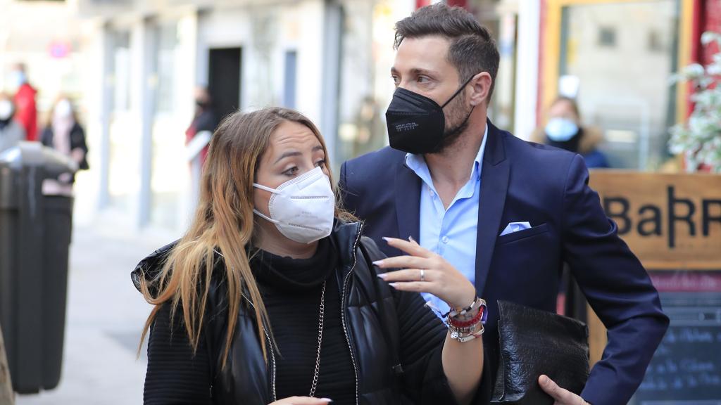Antonio David junto a su hija Rocío en una imagen del pasado mes de febrero.