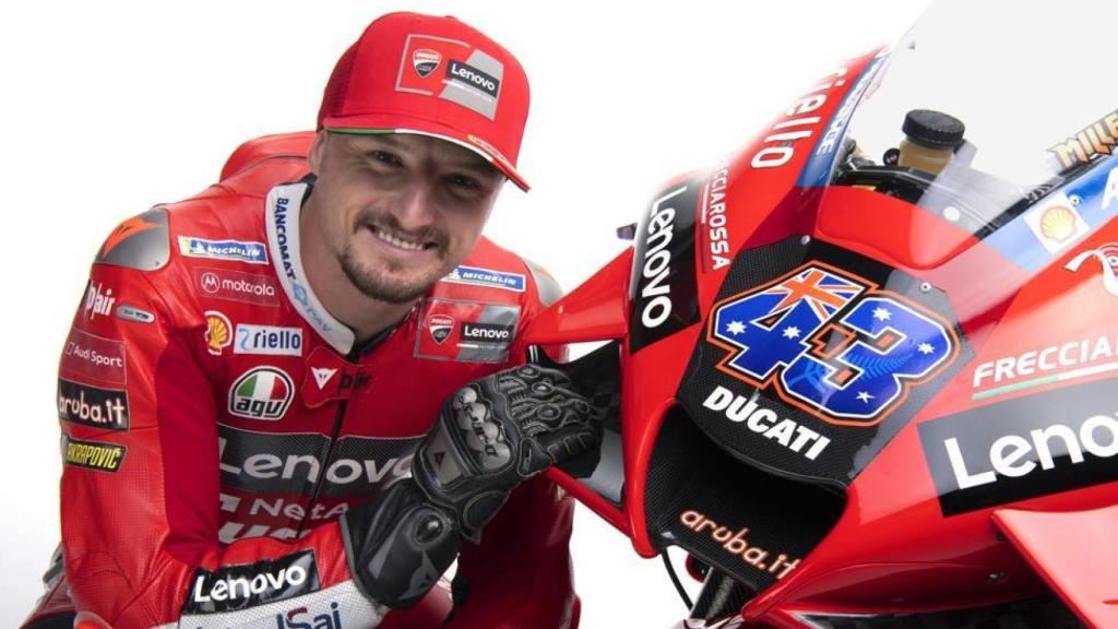 Jack Miller, con la Ducati Lenovo Team de 2021