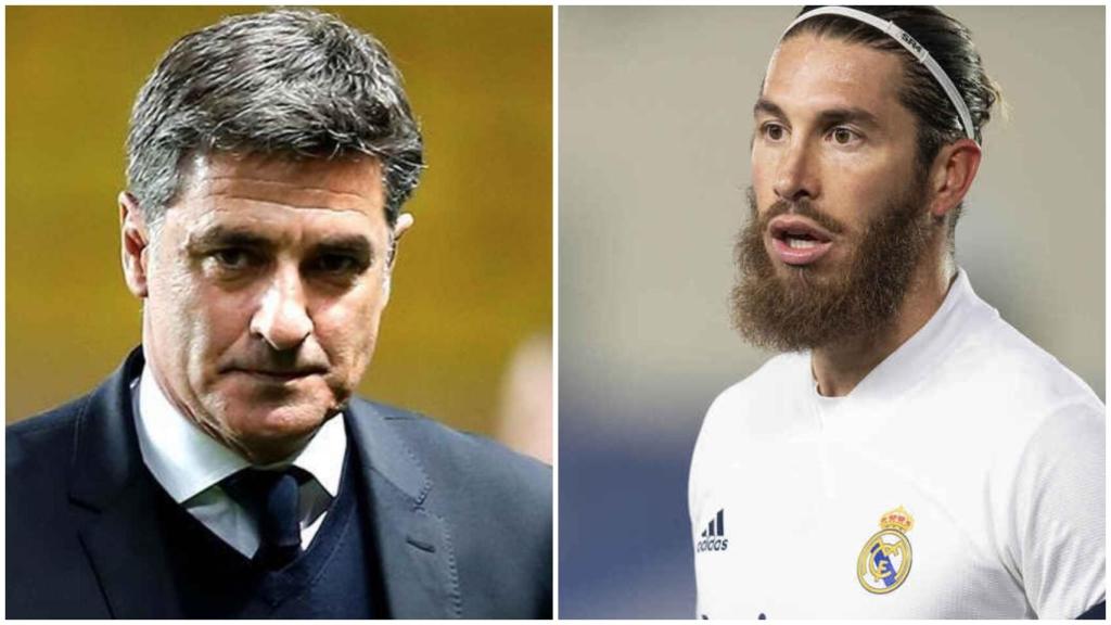 Míchel y Sergio Ramos, en un collage