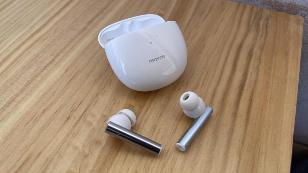 Así son los nuevos auriculares inalámbricos Buds Air 2 de Realme.