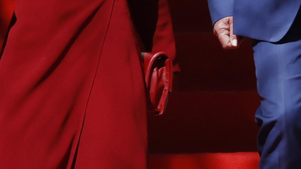 La cartera de la Reina para su viaje a Andorra.