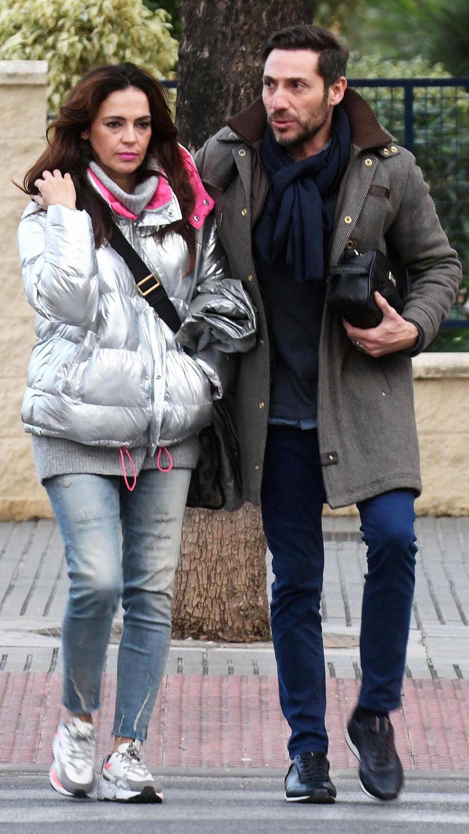 Olga Moreno y su marido Antonio David Flores.