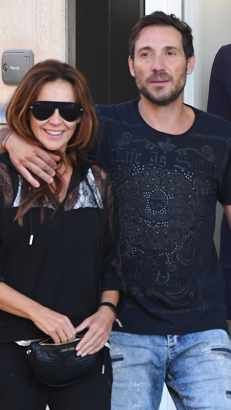 Antonio David y Olga Moreno en una imagen de 2018.