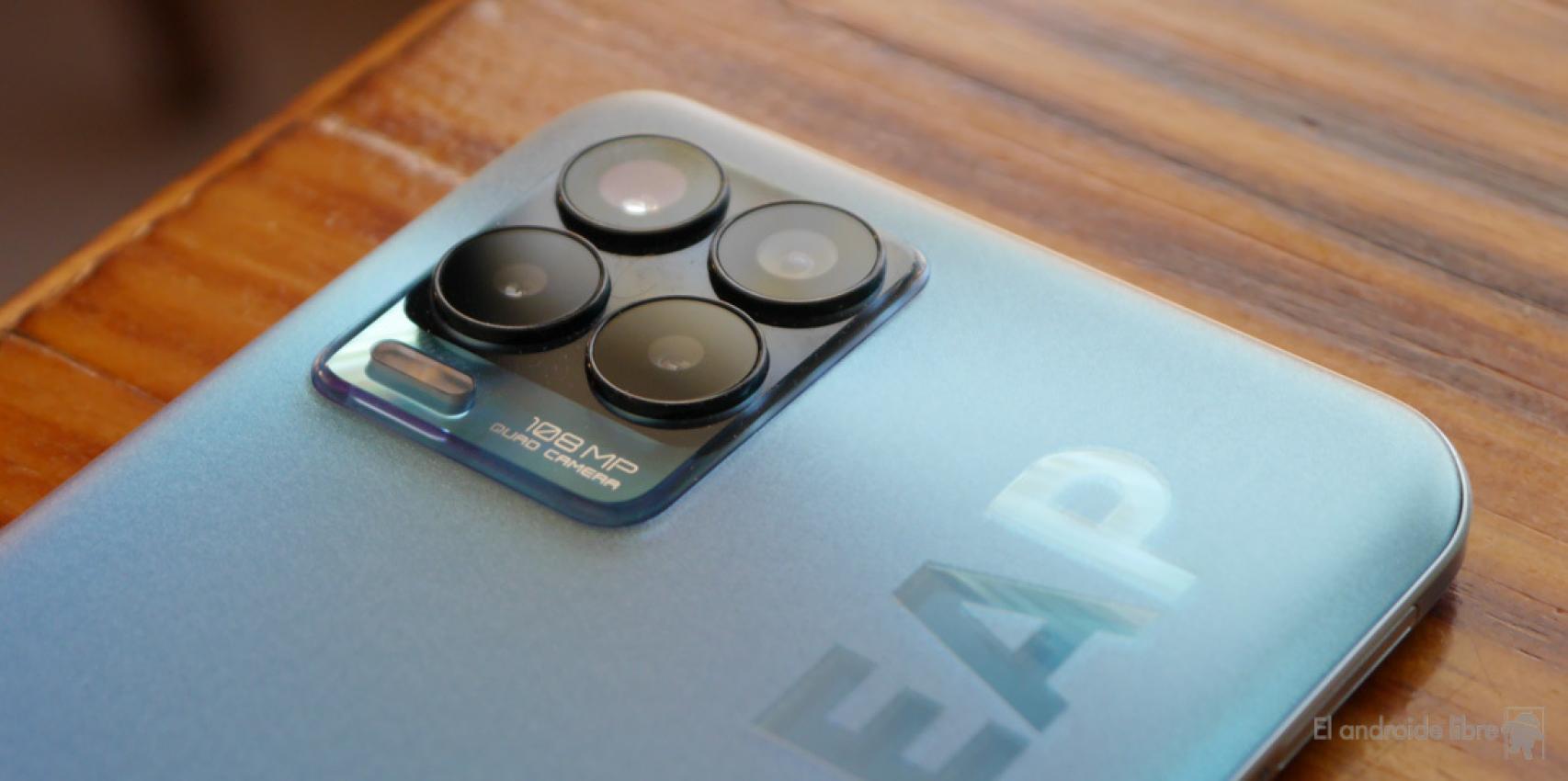 Módulo de cámaras del realme 8 Pro