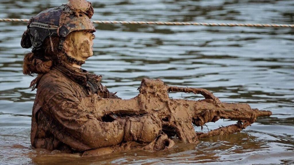 La teniente María Sol Rodríguez, en una imagen de RTVE.