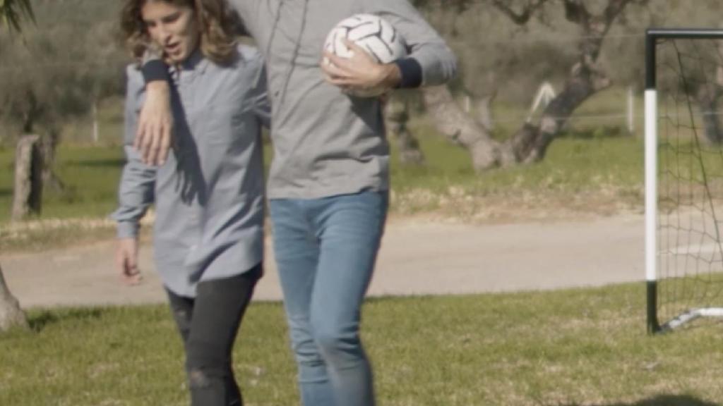 Joaquín Sánchez y Aitor Antonio, el hijo de Antonio Puerta. Foto: easelectric.es