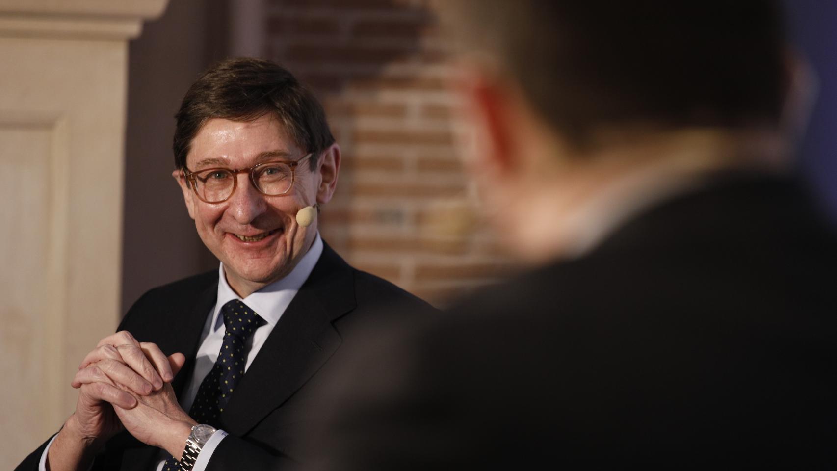 José Ignacio Goirigolzarri, presidente de Bankia, en el Observatorio de las Finanzas.