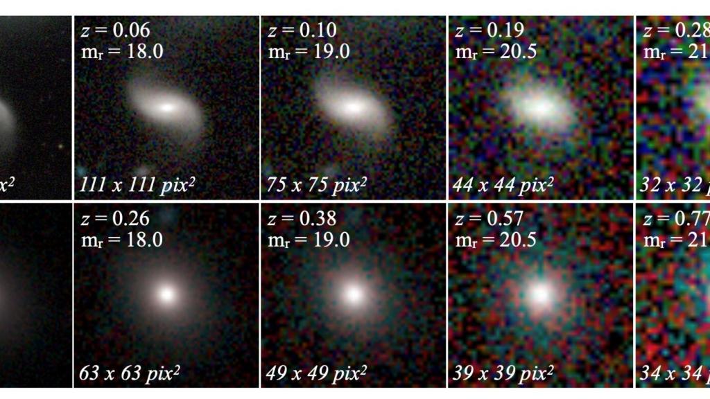 Captura del catálogo de clasificación morfológica de galaxias. Foto: J. Vega-Ferrero et al