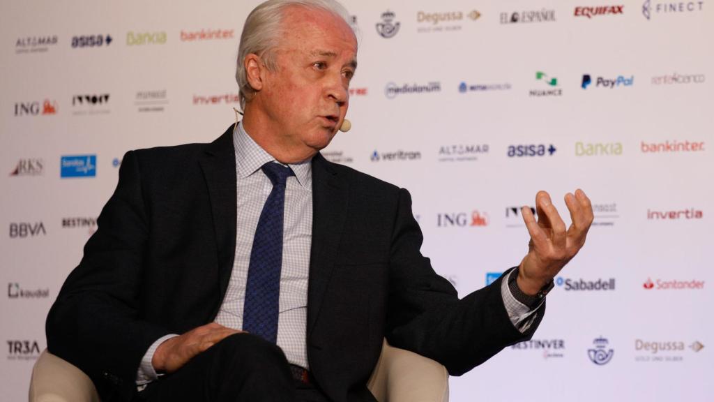 Carlos Tusquets, presidente ejecutivo de Trea AM, durante el Observatorio de las Finanzas de EL ESPAÑOL e Invertia.