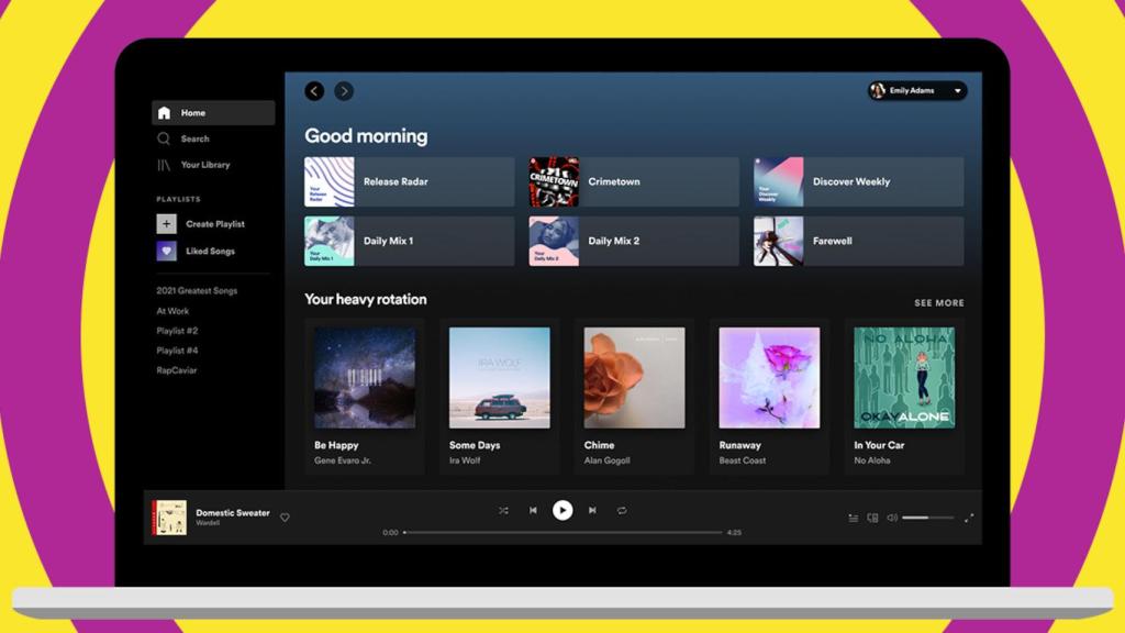 Nueva app de Spotify