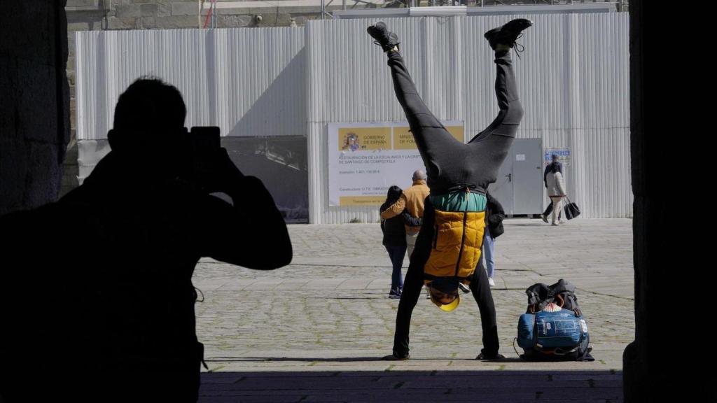 Turismo peregrino camino de santiago obradoiro