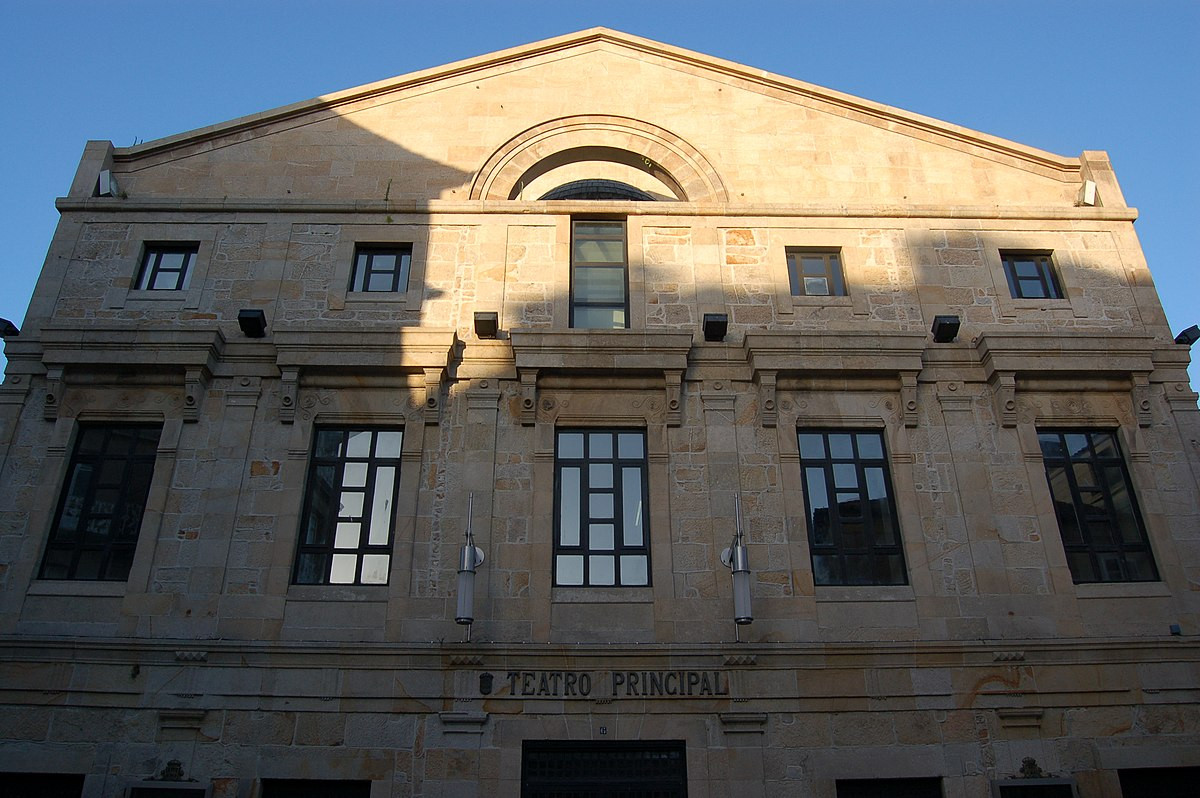 Teatro principal de Pontevedra.